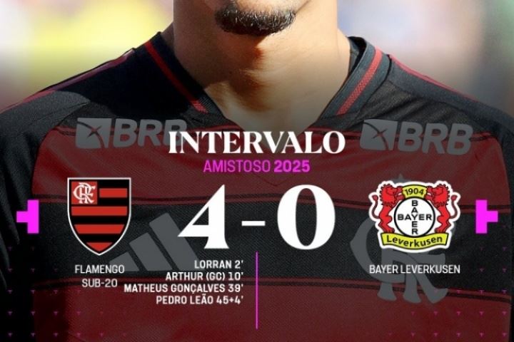 被打爆😱😱滕帅上任首战，药厂半场0-4弗拉门戈U20