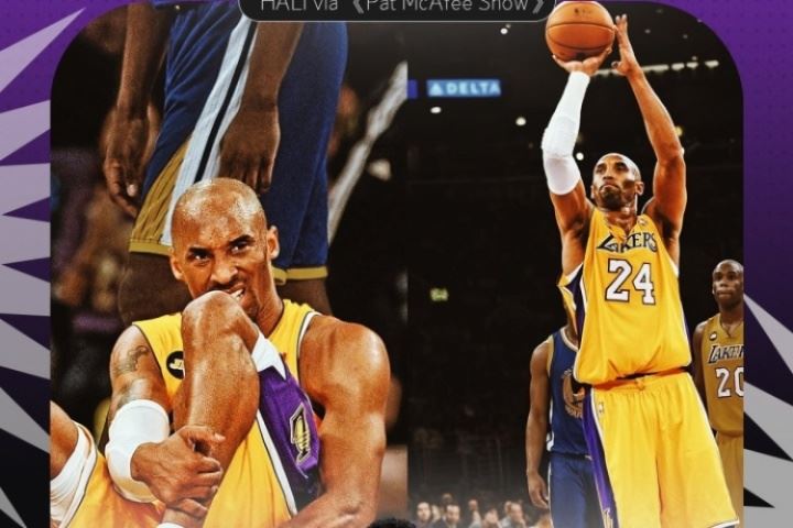 意志力！哈利：伤后本想自行下场但根本做不到 科比竟罚进&自己走